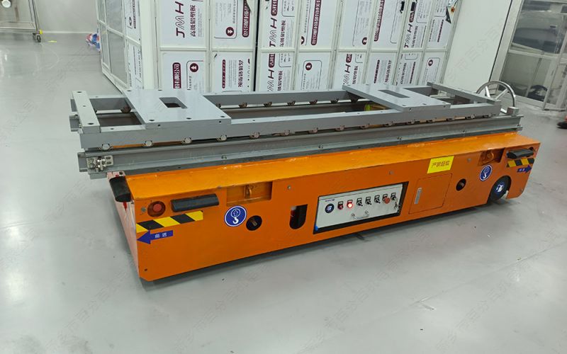 百分百品牌無軌電動平車應用于工業(yè)場景的有點